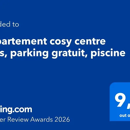 Appartement Cosy Centre Uzès, Parking Gratuit, Piscine *